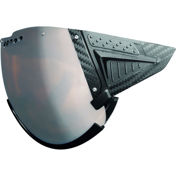 Casco SNOWmask 2 Visier Carbonic silber verspiegelt - low prices at XSPO